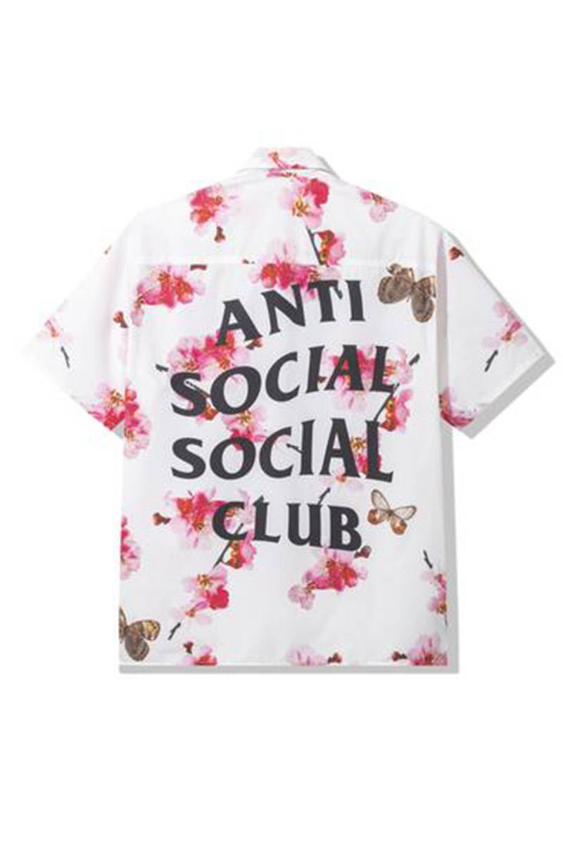 Anti Social Social Club WOODY WHITE BUTTON UP