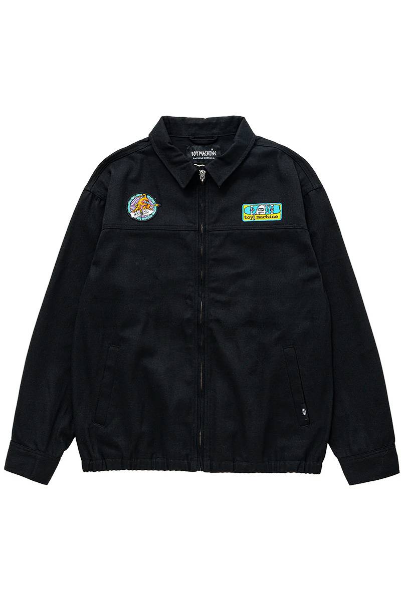 TOY MACHINE (トイマシーン) HELLO SECT WORK JACKET - Black