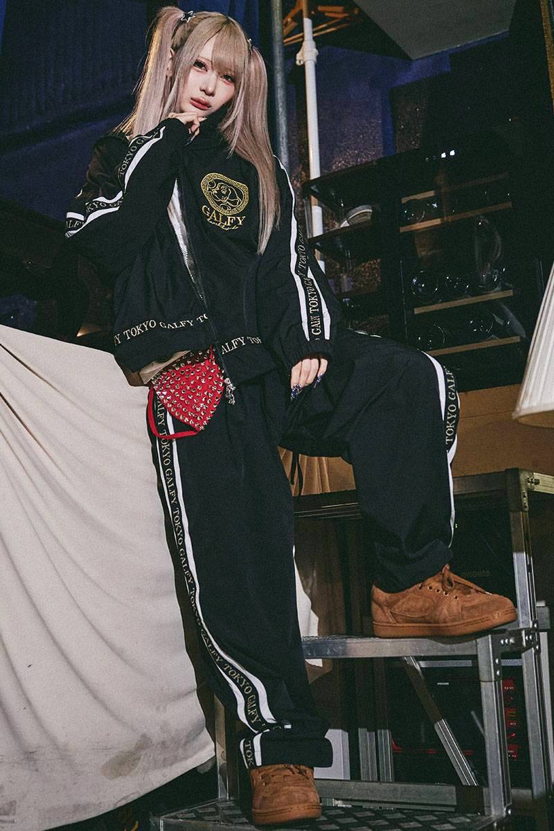 【予約商品】GALFY（ガルフィー）成金セットアップ - BLACK