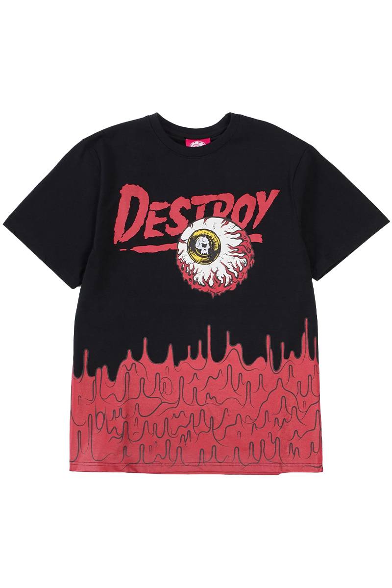 MISHKA (ミシカ) Destroy '78 Short Sleeve Tee - Black