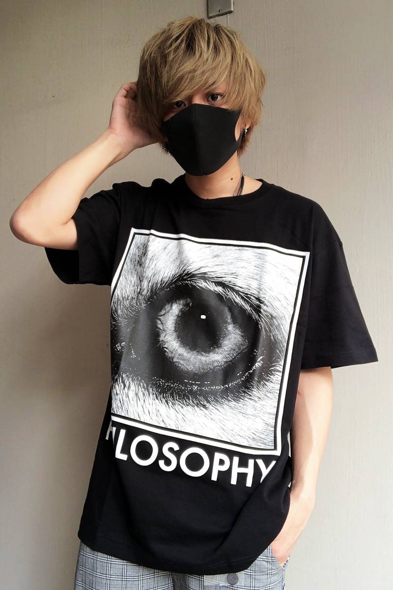 SILLENT FROM ME PHILOSOPHY T-Shirt BLK