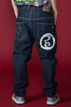 ROLLING CRADLE THUNDER GATE SAROUEL DENIM / INDIGO