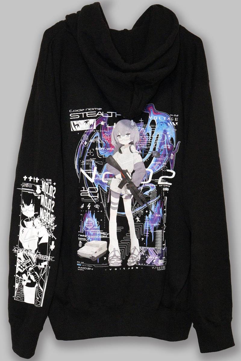 予約商品】Am10:24 No.02 code name STEALTH Zip Parker Type 予約商品】Am10:24 No.02 code name STEALTH Zip Parker Type