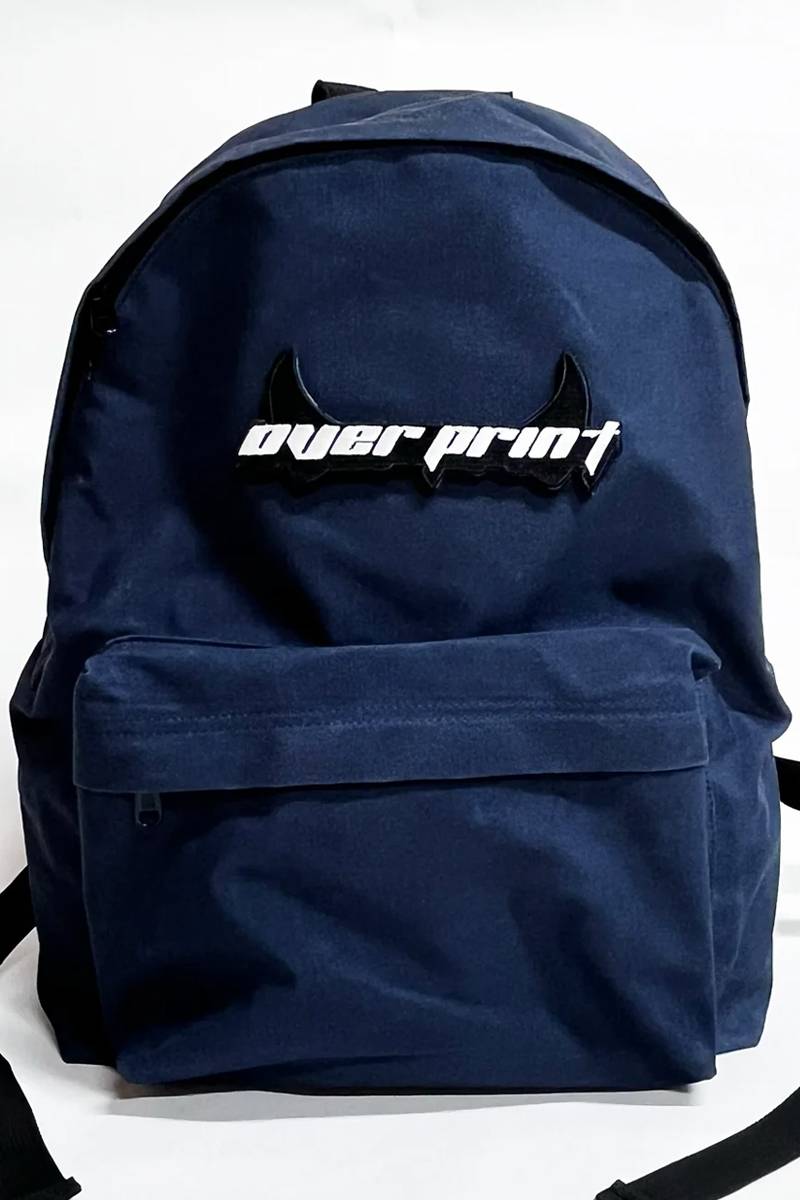 over print (オーバープリント) Satan BACKPACK - Navy