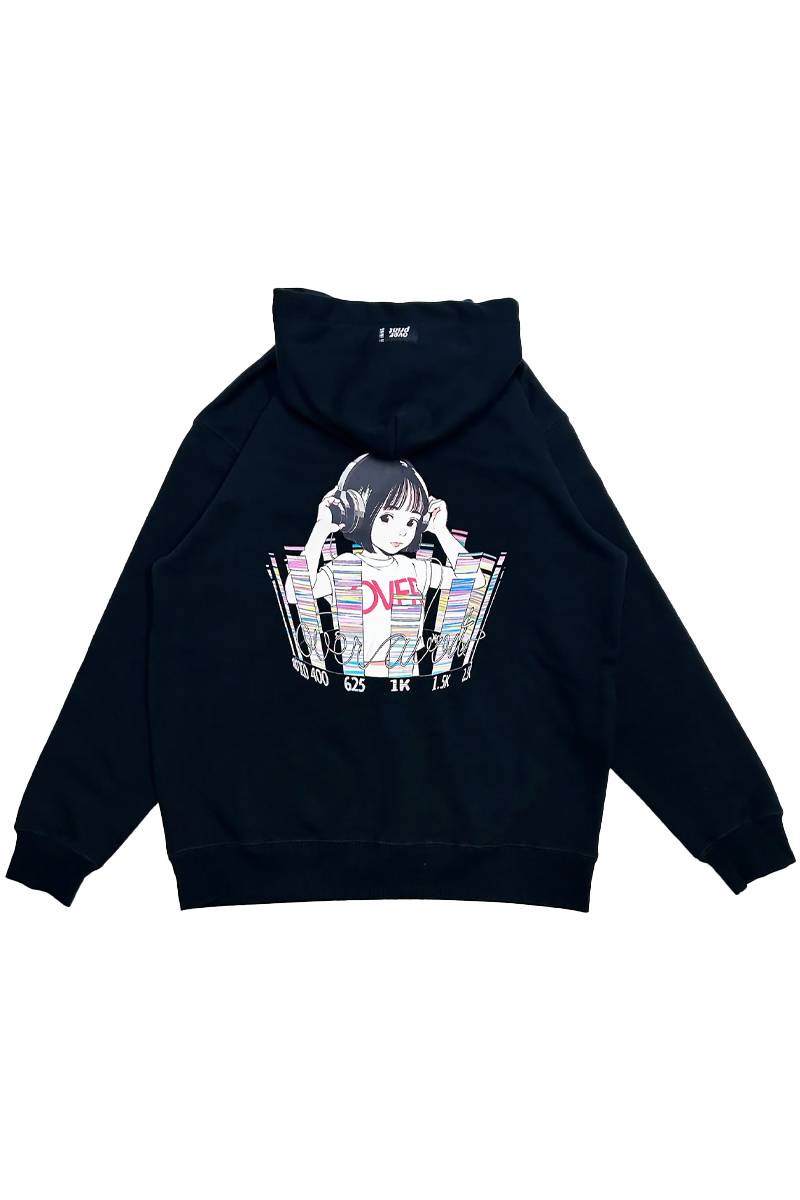 over print (オーバープリント) HEAD PHONE Hoodie