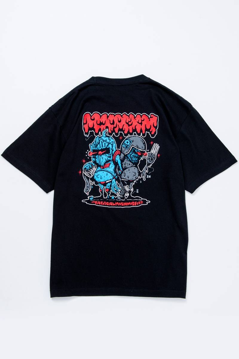 キン肉マン x MxMxM “どろどろ超人師弟コンビ” TEE - Red