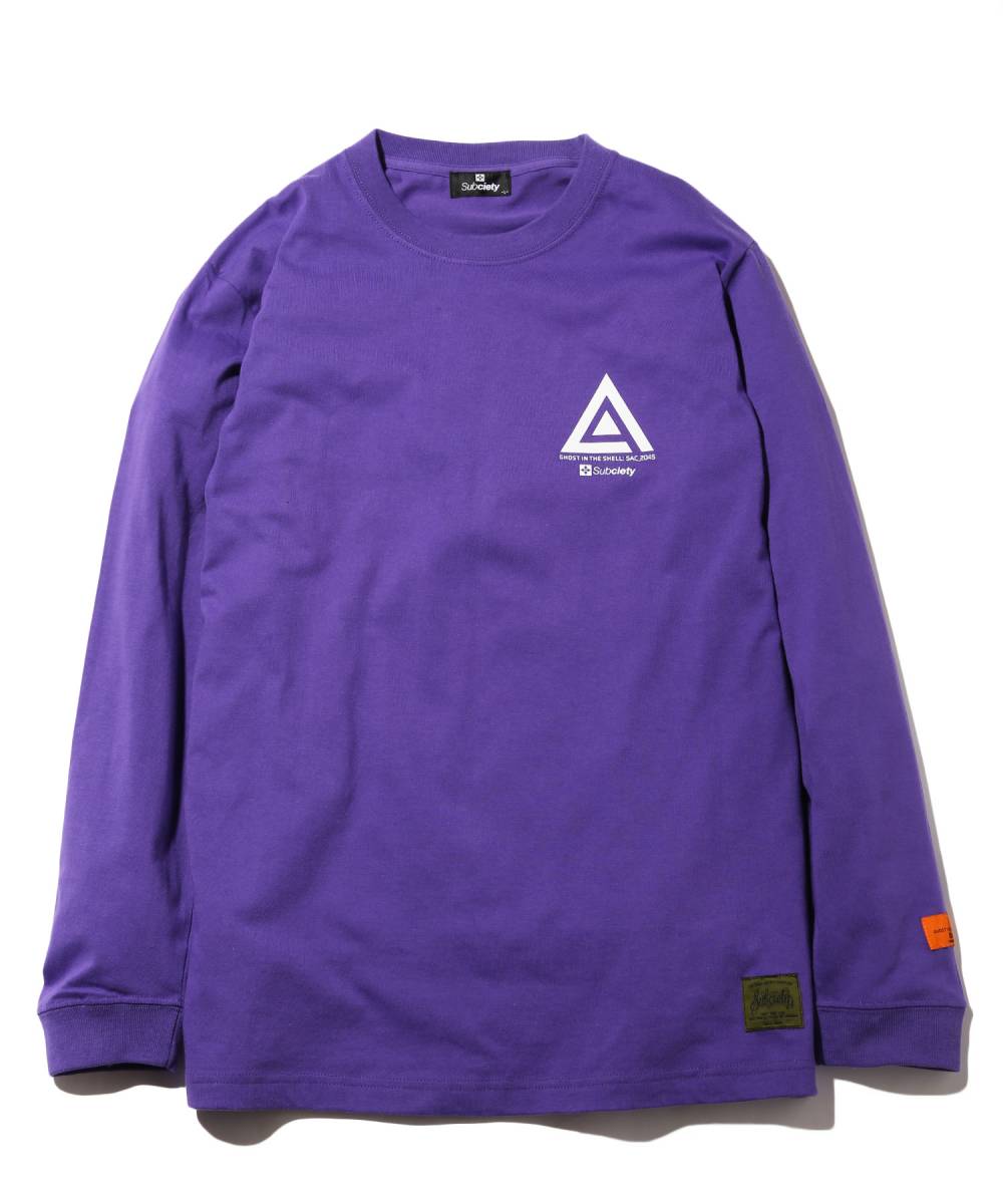 Subcietyx攻殻機動隊SAC_2045 GHOST HACK L/S PURPLE
