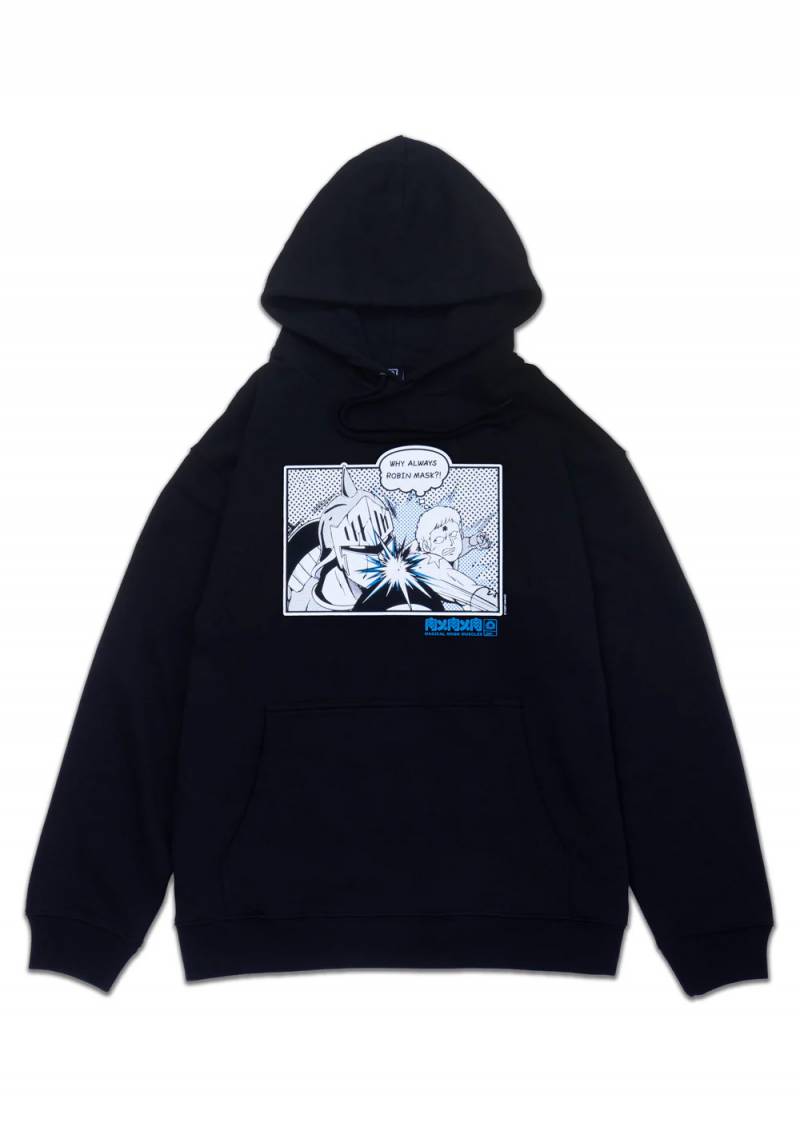 キン肉マン x MxMxM “怒りのテリーマン” HOODIE - Black