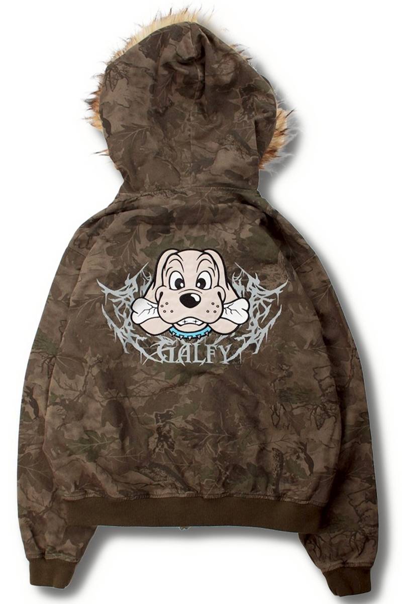 【予約商品】GALFY(ガルフィー)森林パーカー - Beige