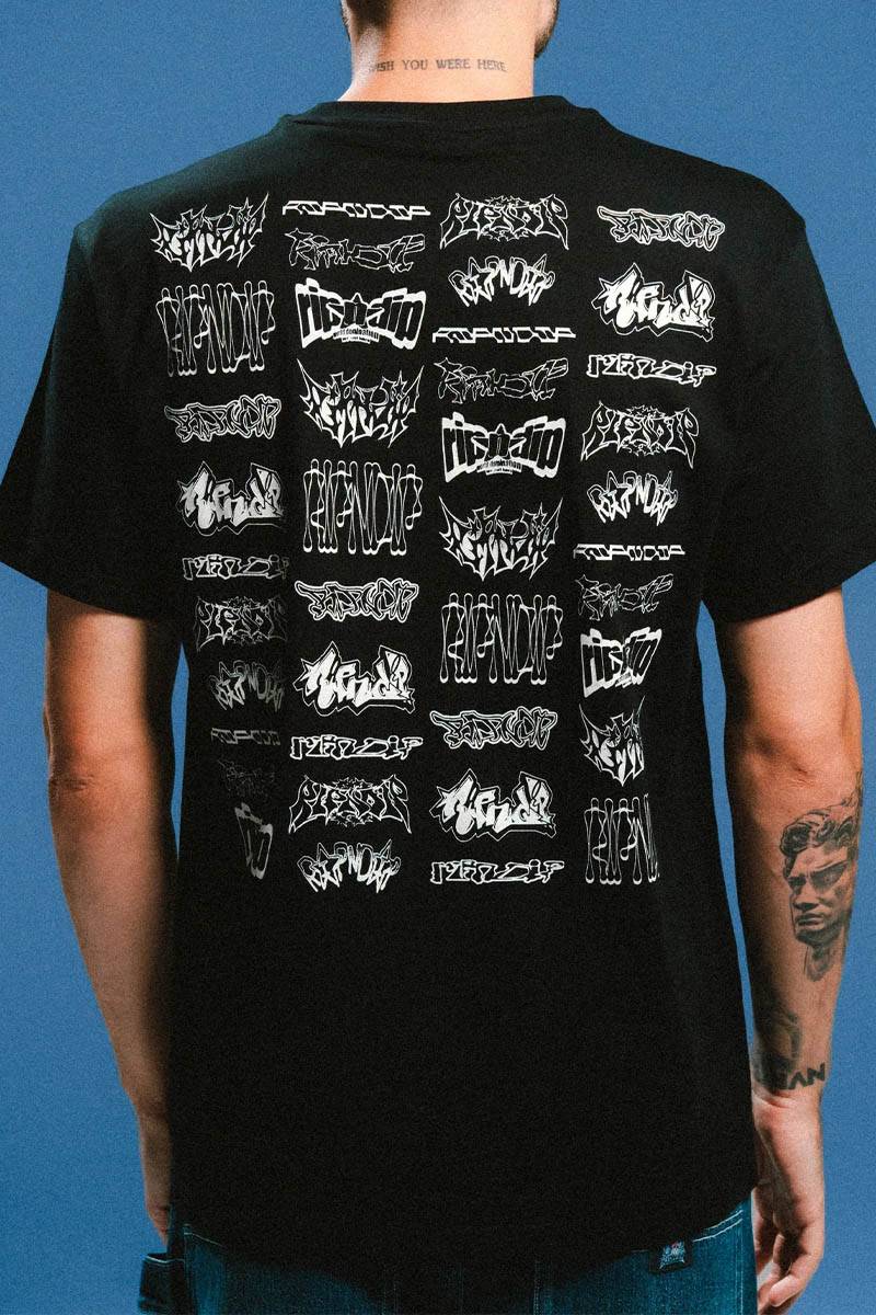 RIPNDIP (リップンディップ) RIPPIN N DIPPIN TEE - Black