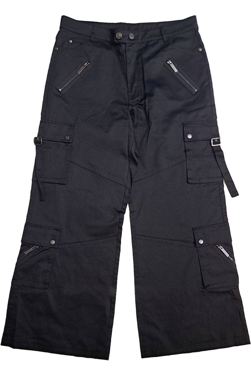 KILL STAR(キル・スター) CRYPT THREADS CARGO TROUSERS - Black