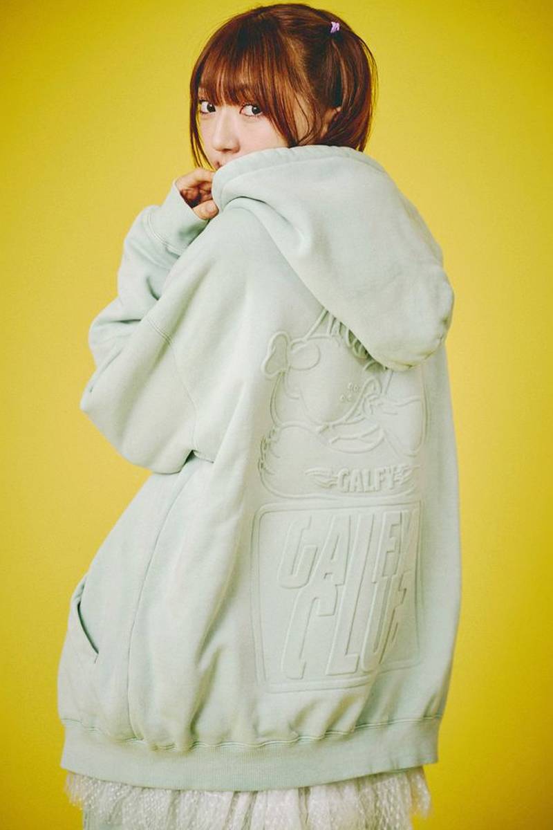 GALFY(ガルフィー) GALFY CLUB ジップパーカー - L.Green