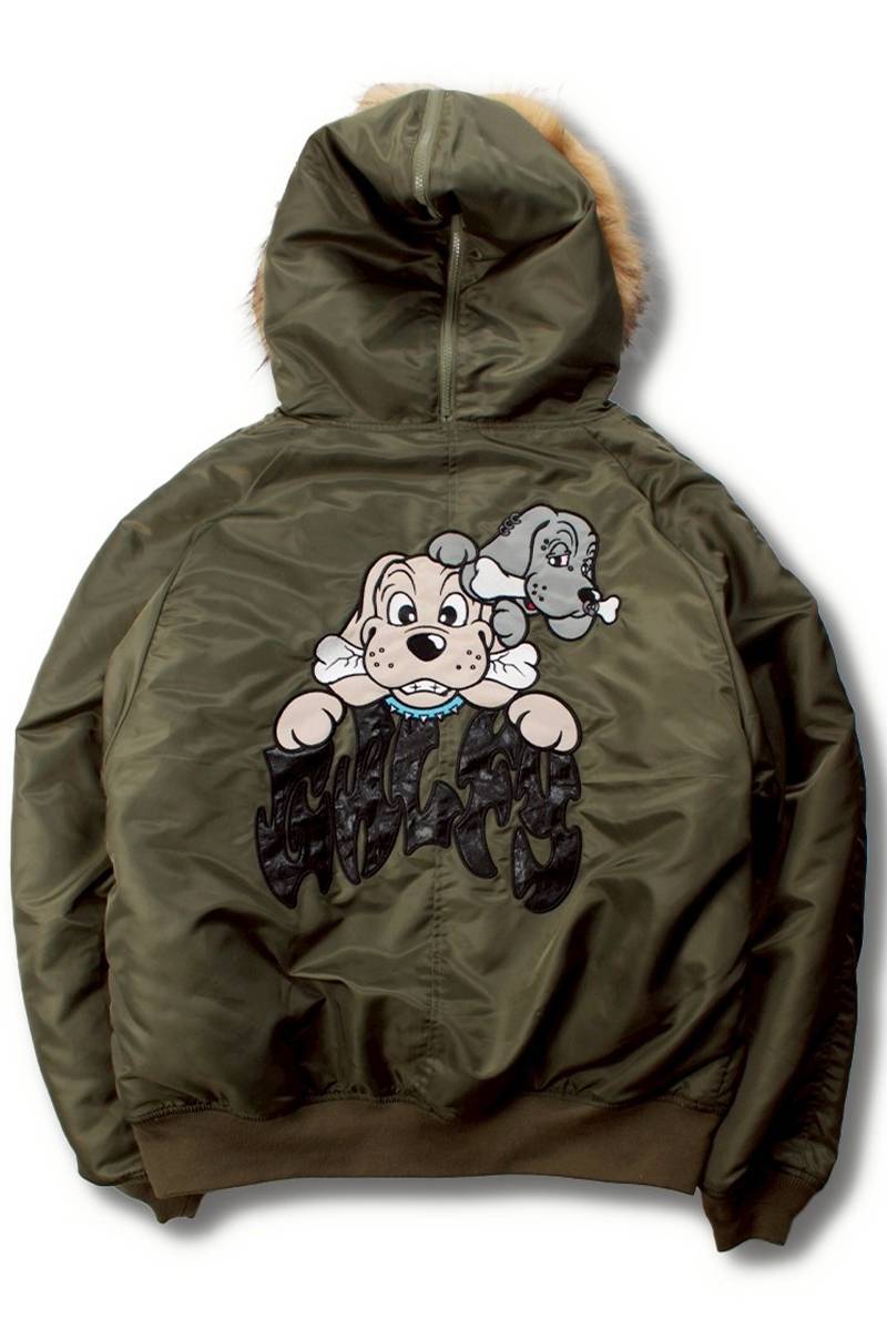 【予約商品】GALFY(ガルフィー)犬2B”改” - Khaki