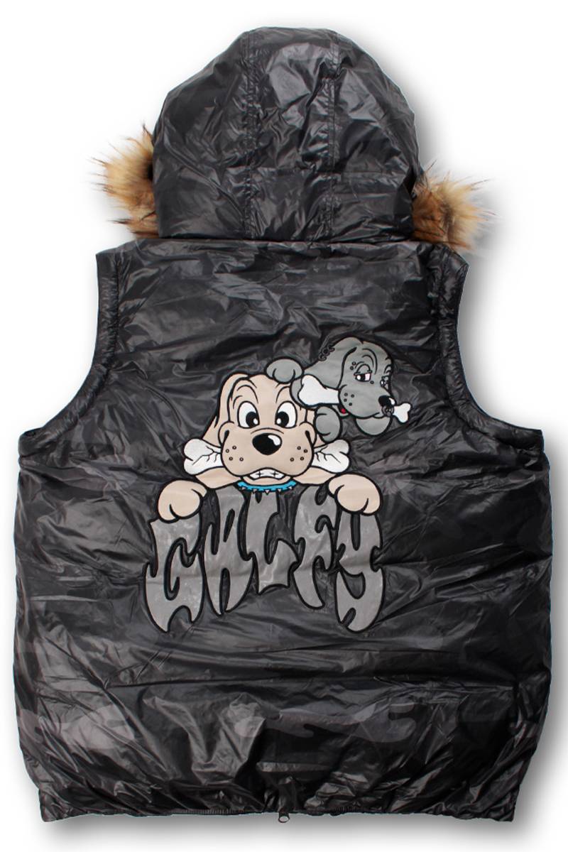 【予約商品】GALFY(ガルフィー) パフパフレンジャーベスト - Black Camo