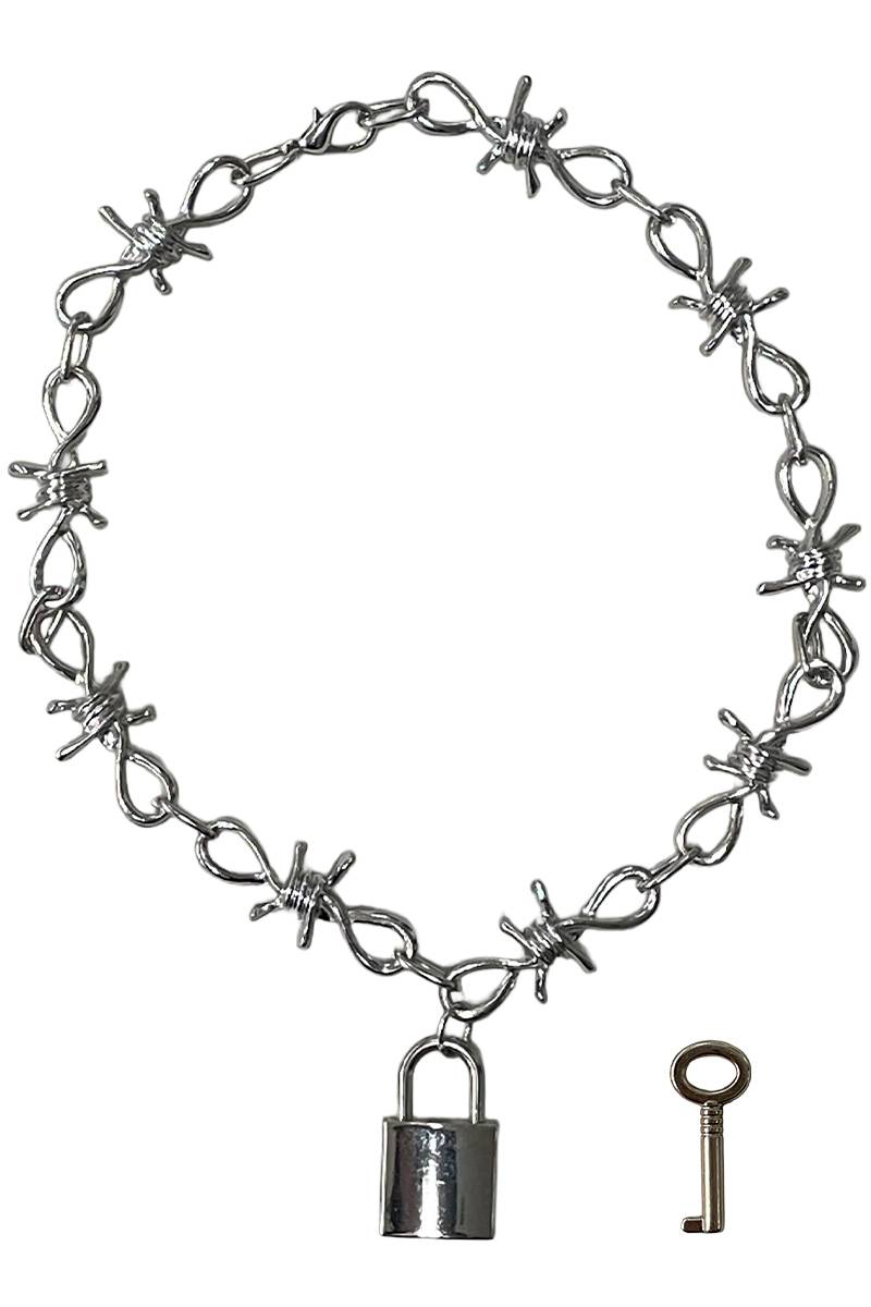 PSYCHO NATION(サイコ・ネーション) 南京錠ネックレス