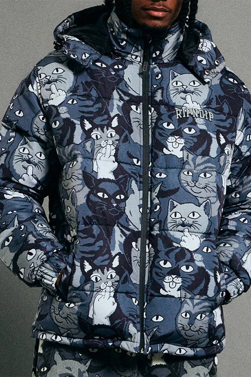 RIPNDIP (リップンディップ) FAMILY TREE PUFFER JACKET