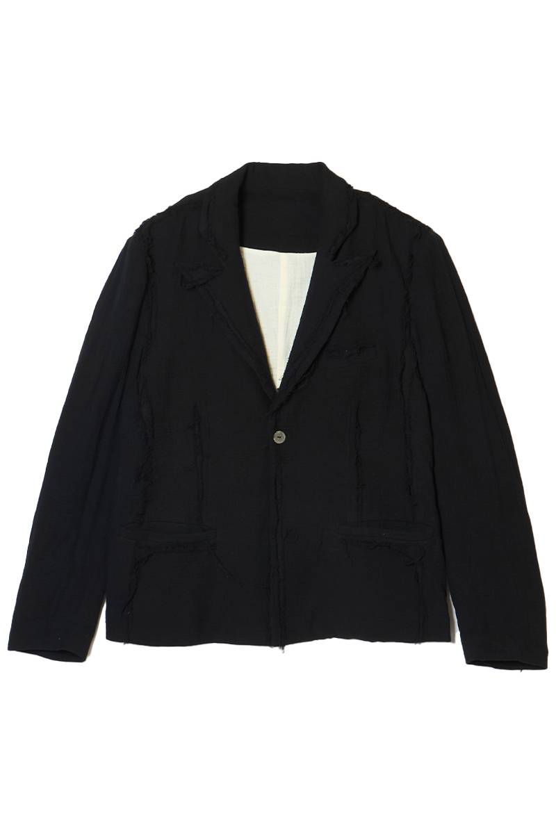 A Good Bad Influence (ア・グッド・バッド・インフルエンス) Double Gauze Jacket - Black