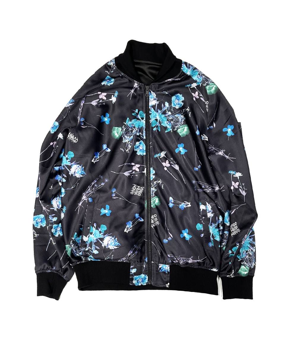 VIRGO COSMIC FLOWER 2FACE JKT BLACK/BLACK / ロック VIRGO COSMIC FLOWER 2FACE JKT BLACK/BLACK / ロック