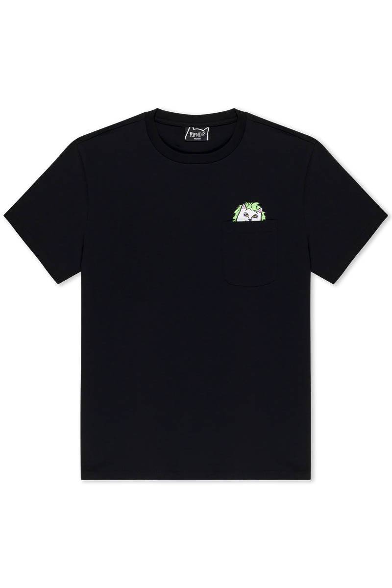 RIPNDIP (リップンディップ) Bug Drank Nerm Pocket Tee - Black