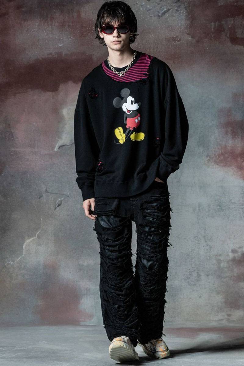 glamb(グラム)GB0324/P03 : Shred Damage Denim / シュレッド glamb(グラム)GB0324/P03 : Shred Damage Denim / シュレッド