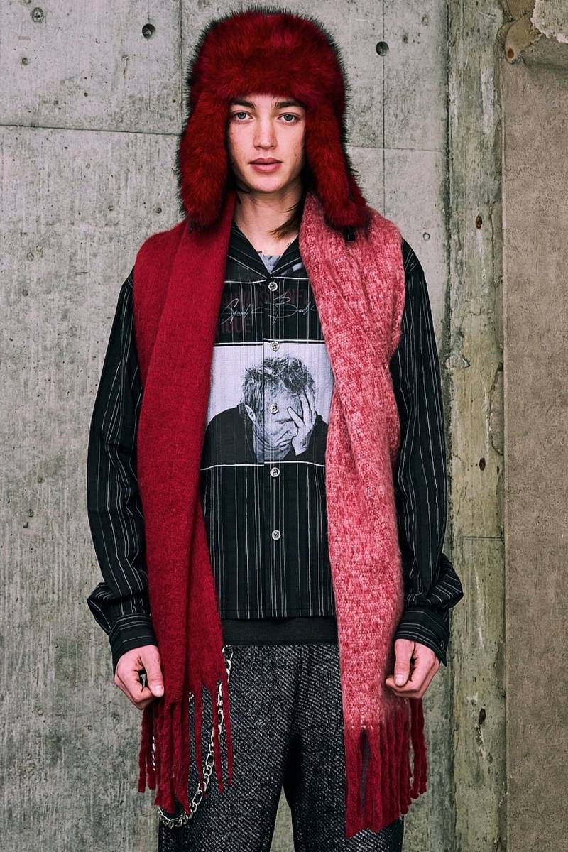 A Good Bad Influence(ア・グッド・バッド・インフルエンス) BYCOLOR SCARF - Red