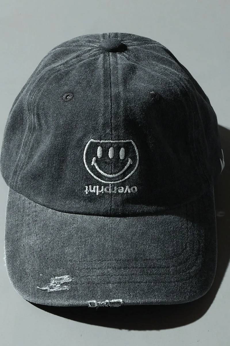 over print (オーバープリント) ICONIC Spirit Pigment Cap - Charcoal