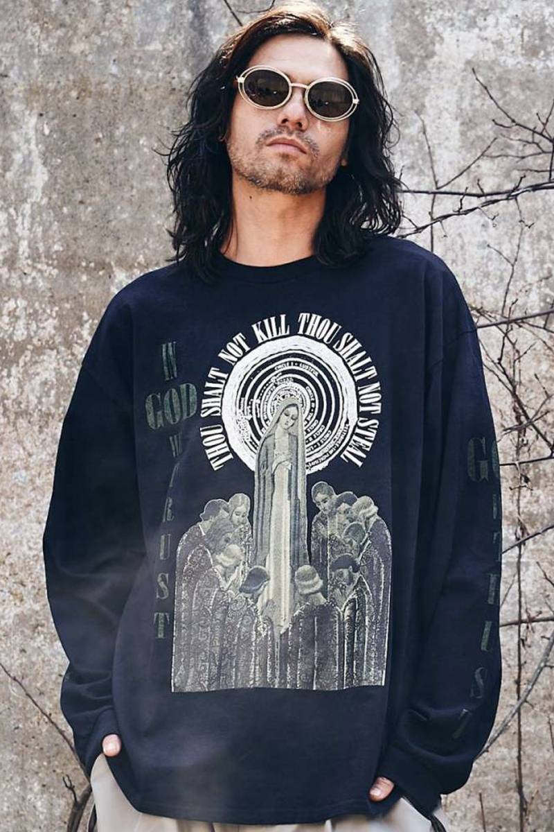 glamb (グラム) Belivers Long Sleeve T - Black / ロック glamb (グラム) Belivers Long Sleeve T - Black / ロック