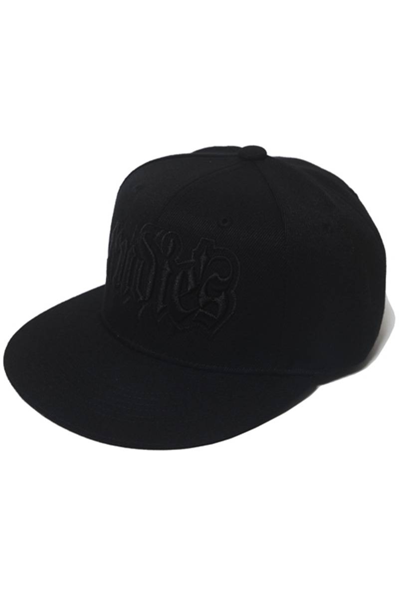 RUDIE'S (ルーディーズ) SPARK SNAPBACK CAP (RENEWAL) - Black × Black