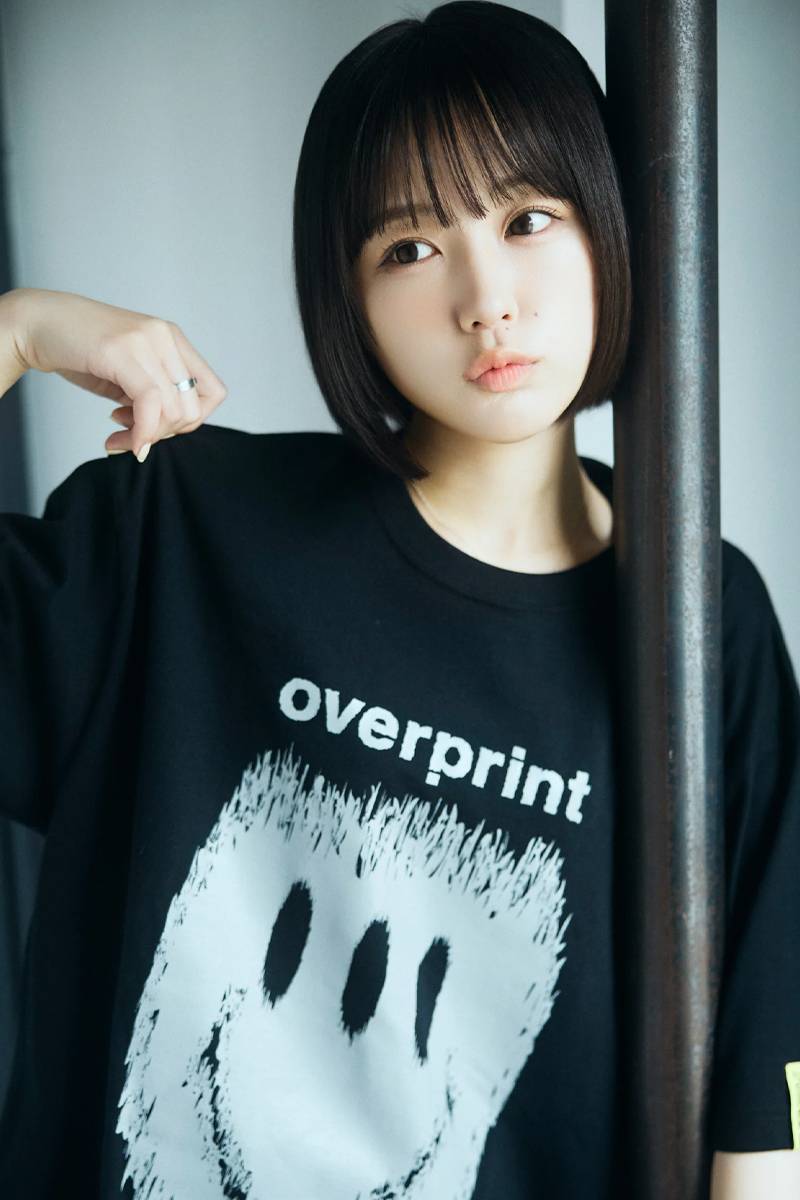 over print (オーバープリント) Inside Tee - Black