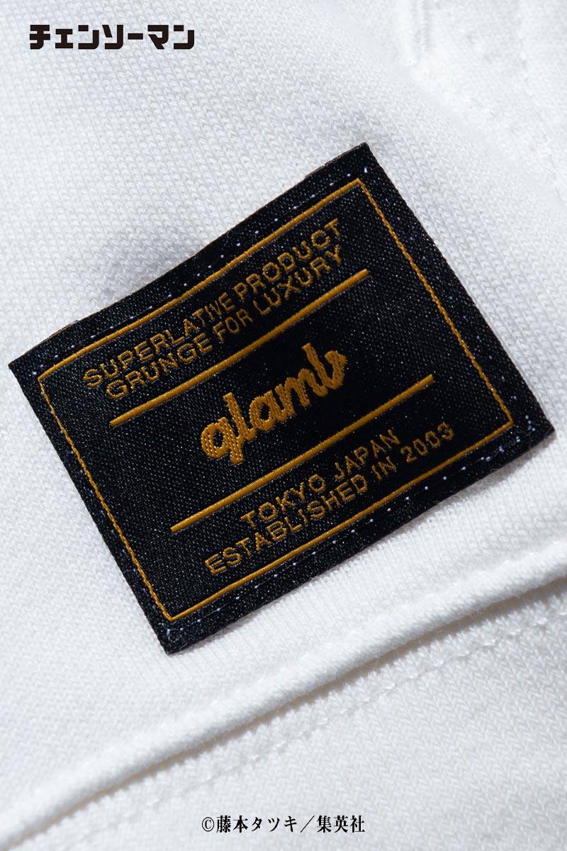 予約商品】glamb (グラム)×チェンソーマン Power Hoodie White 予約商品】glamb (グラム)×チェンソーマン Power Hoodie White
