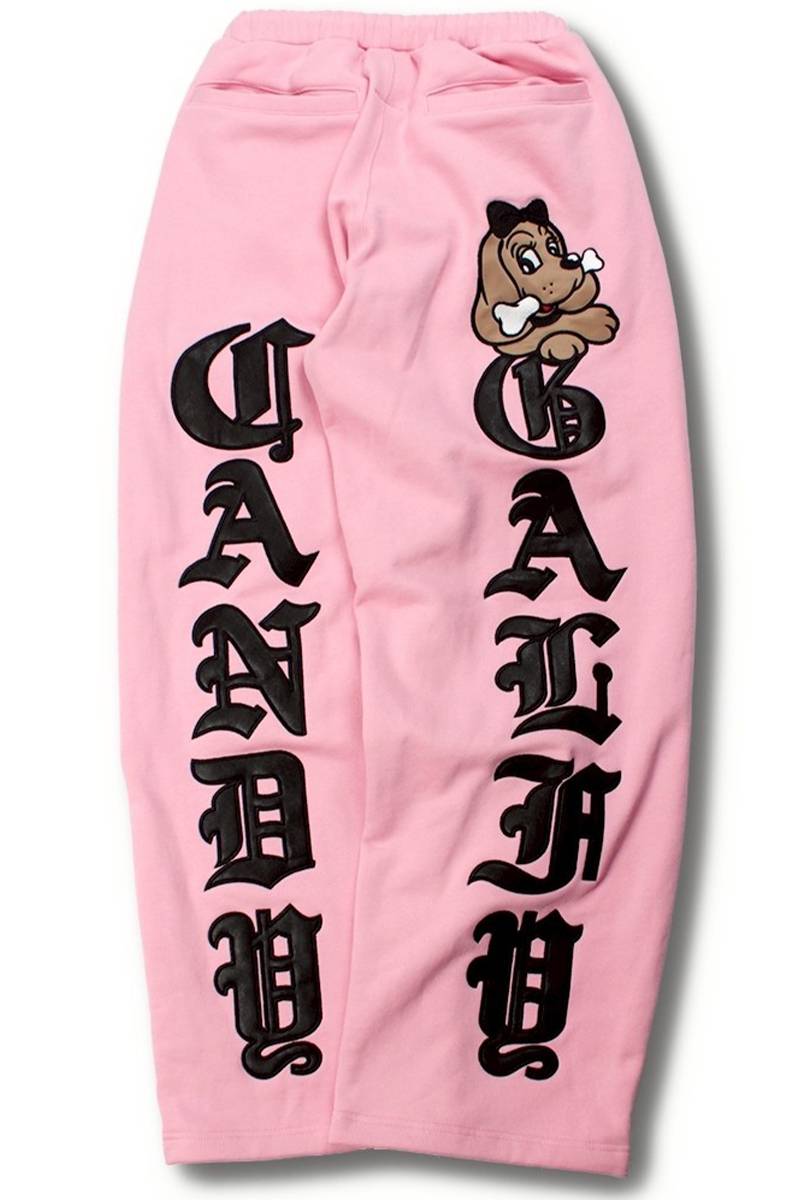 【予約商品】GALFY(ガルフィー)エンジェルギャルスウェットパンツ - Pink