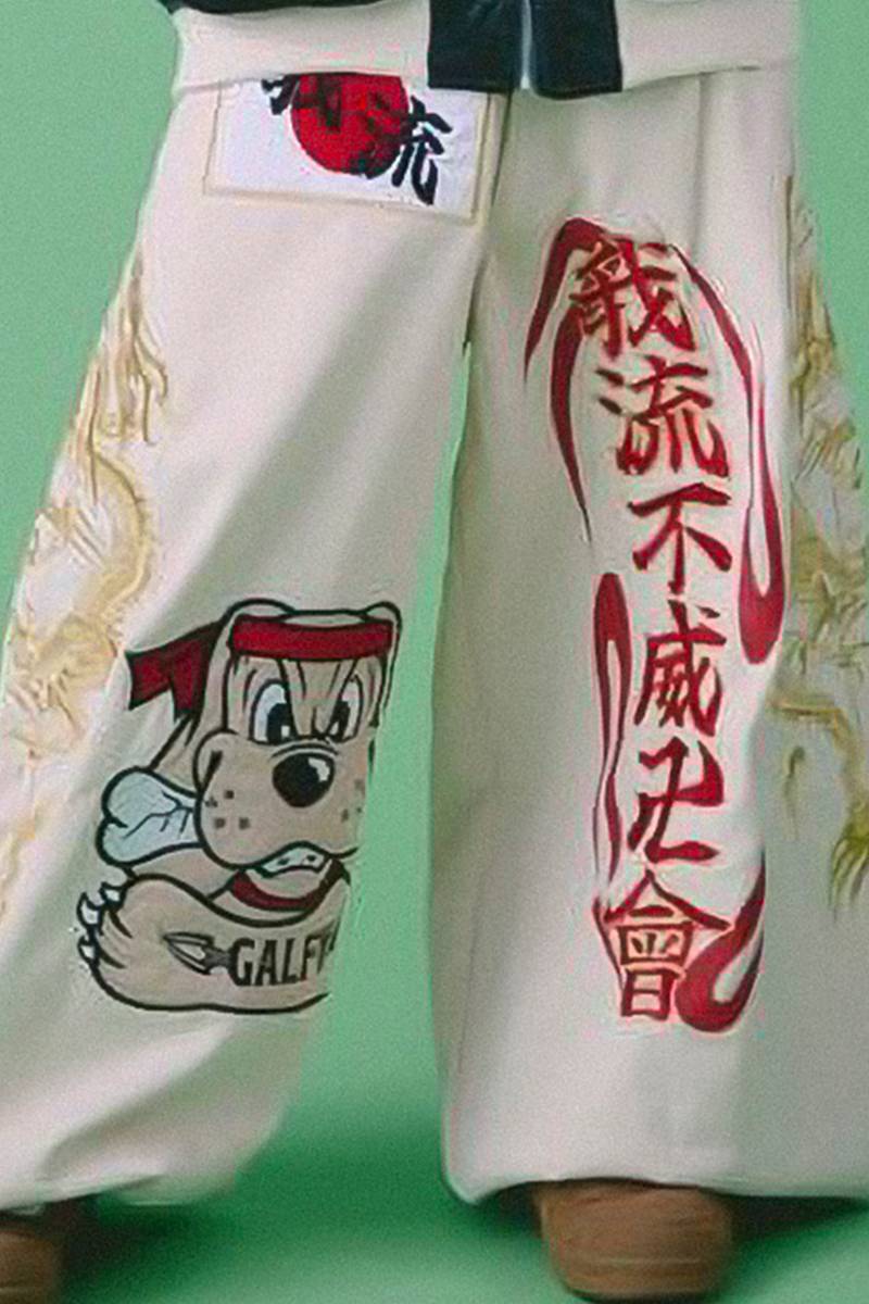 予約商品】GALFY(ガルフィー) ニッカポッカ - WHITE / ロック 予約商品】GALFY(ガルフィー) ニッカポッカ - WHITE / ロック