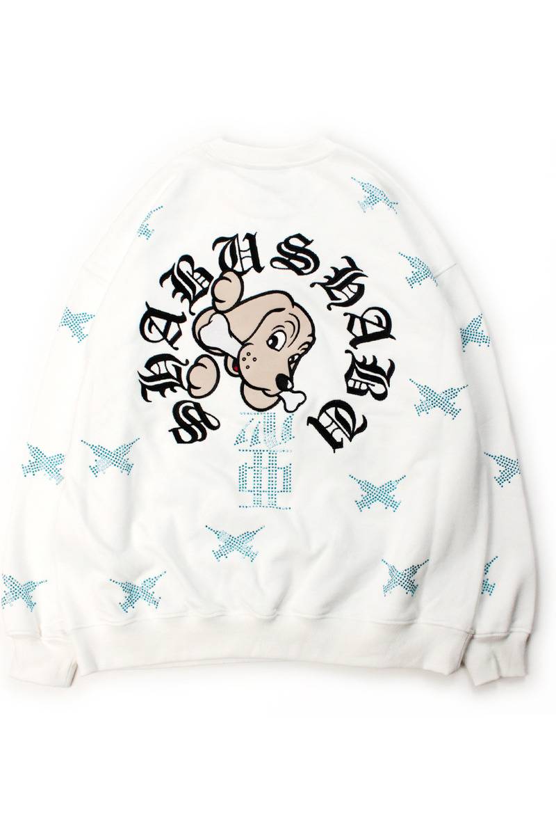 【予約商品】GALFY（ガルフィー）SHABUSHABUピカピカSWT - WHITE