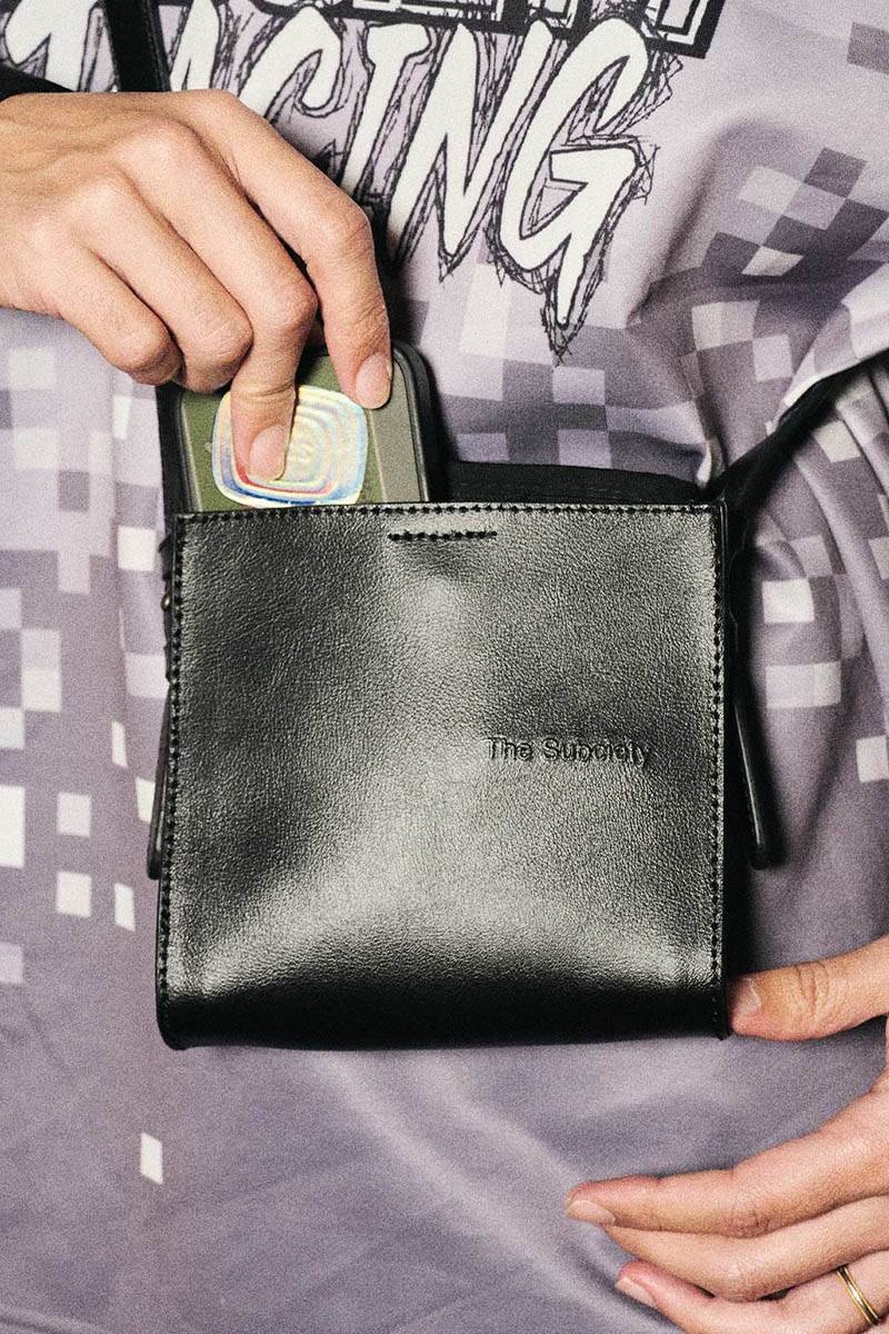 Subciety(サブサエティ) Black album sacoche