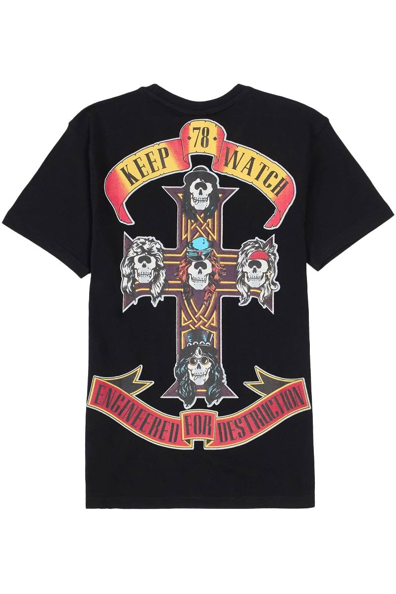 MISHKA (ミシカ) Destruction Short Sleeve Tee - Black