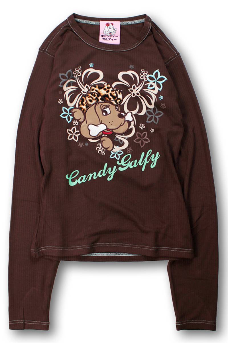 【予約商品】GALFY(ガルフィー) あの頃の憧れ T - Brown