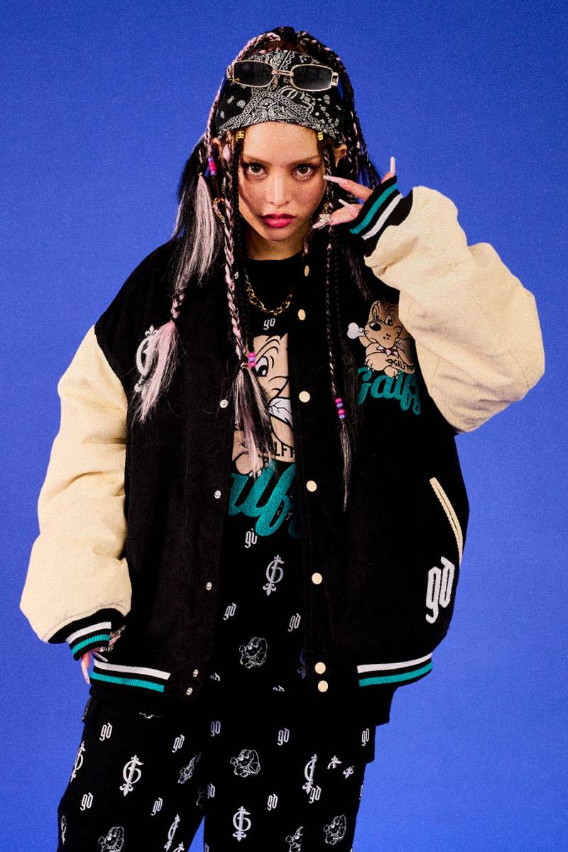GALFY (ガルフィー) 激渋スタジャン-BLACK / ロックファッション GALFY (ガルフィー) 激渋スタジャン-BLACK / ロックファッション