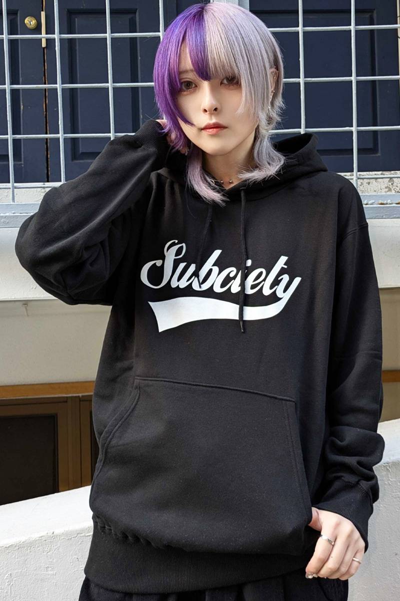 Subciety PARKA-GLORIOUS- BLACK/WHITE