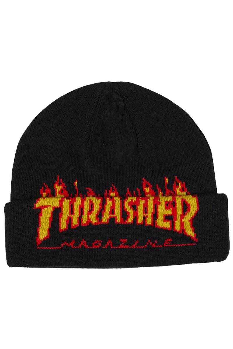 THRASHER (スラッシャー) Flame Beanie