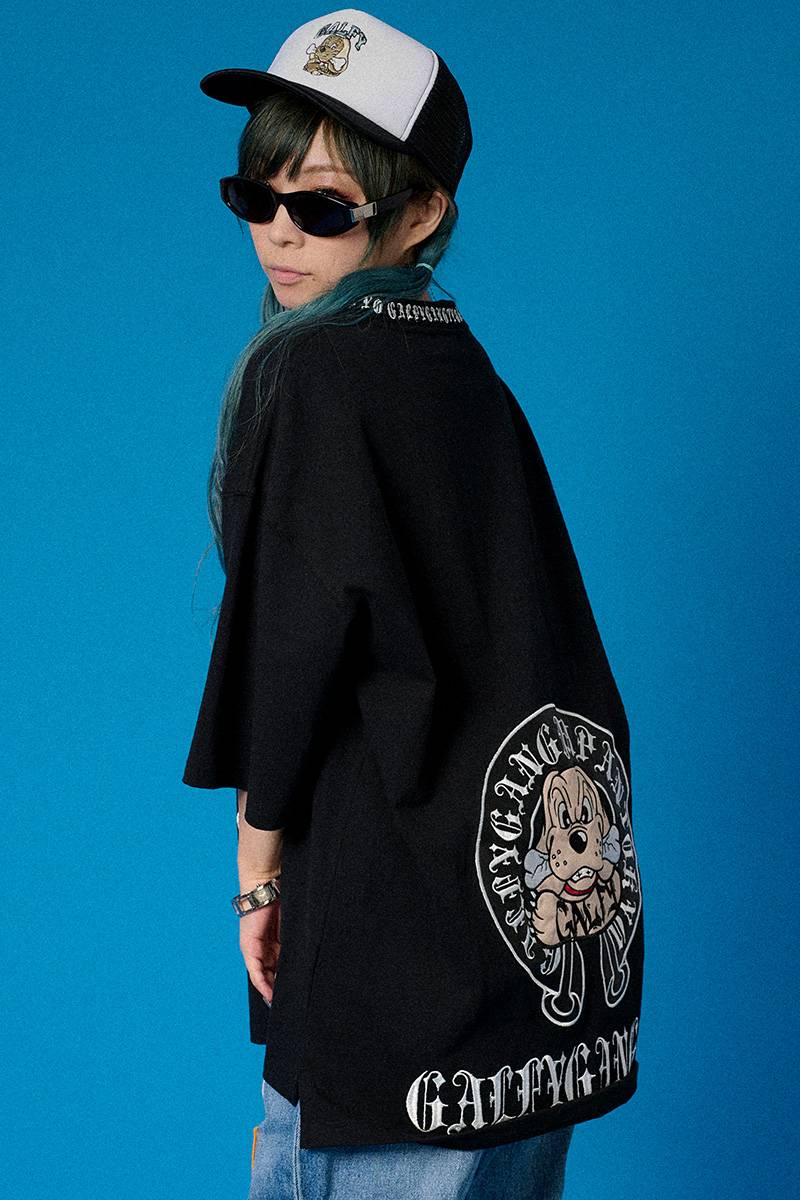 GALFY (ガルフィー) GAL之Hearts Tシャツ 再 BLACK / ロック GALFY (ガルフィー) GAL之Hearts Tシャツ 再 BLACK / ロック