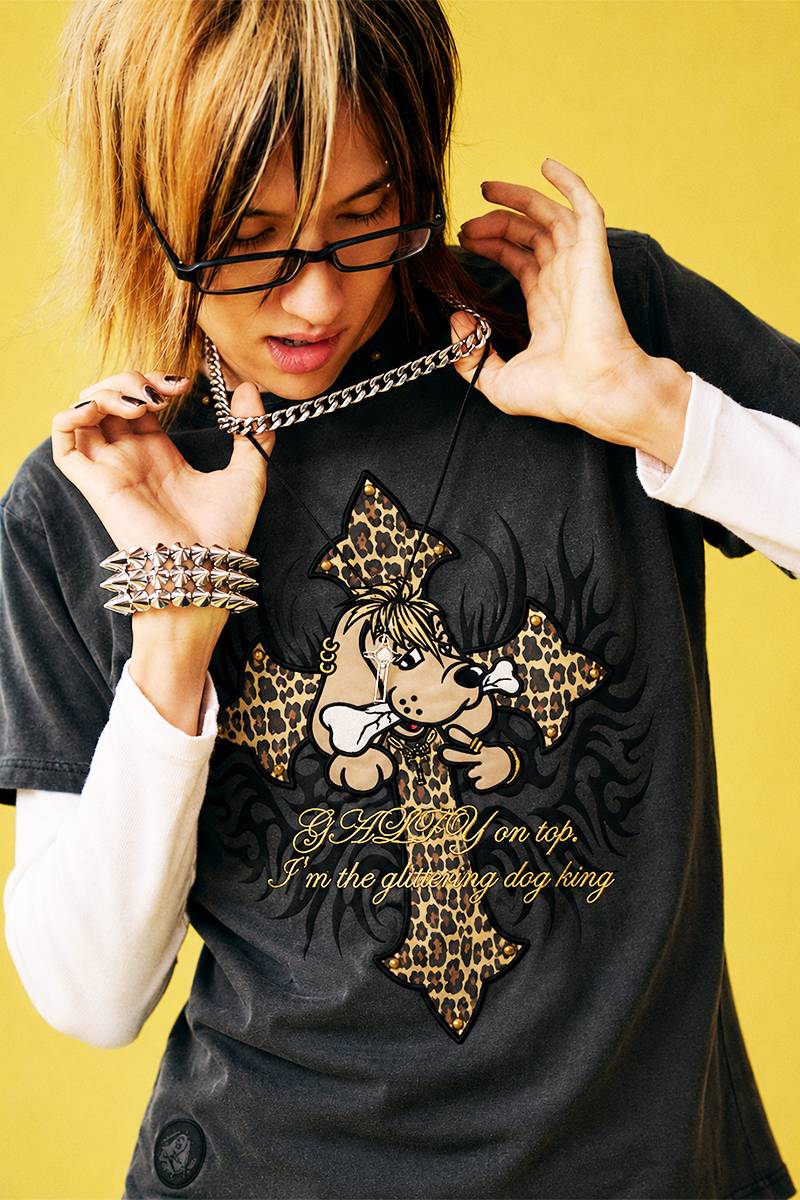 GALFY (ガルフィー) マジマブ☆TEE - Ink Black