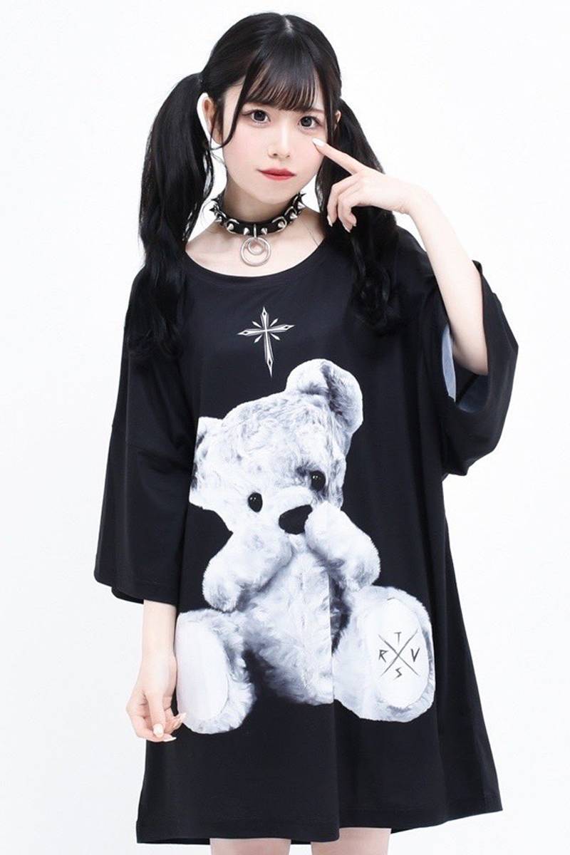 2回使用　TRAVAS TOKYO  Furry bear BIG Tee