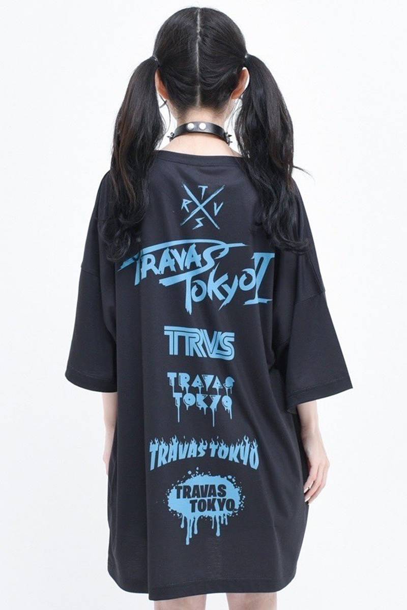 セール】【BENDER TOKYO】裾ダメージ加工 ロングスリーブTシャツ