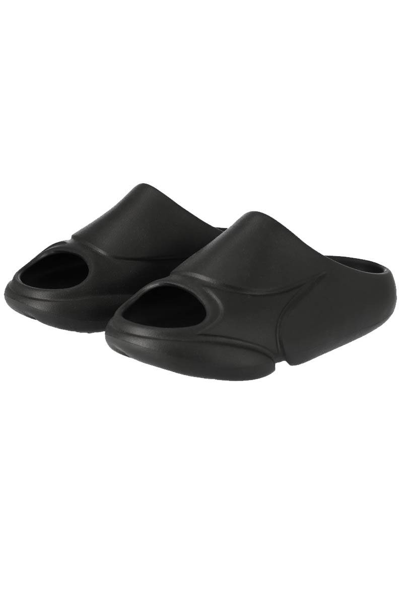 1807(イチハチゼロナナ) INF STAR SLIPPERS - Black