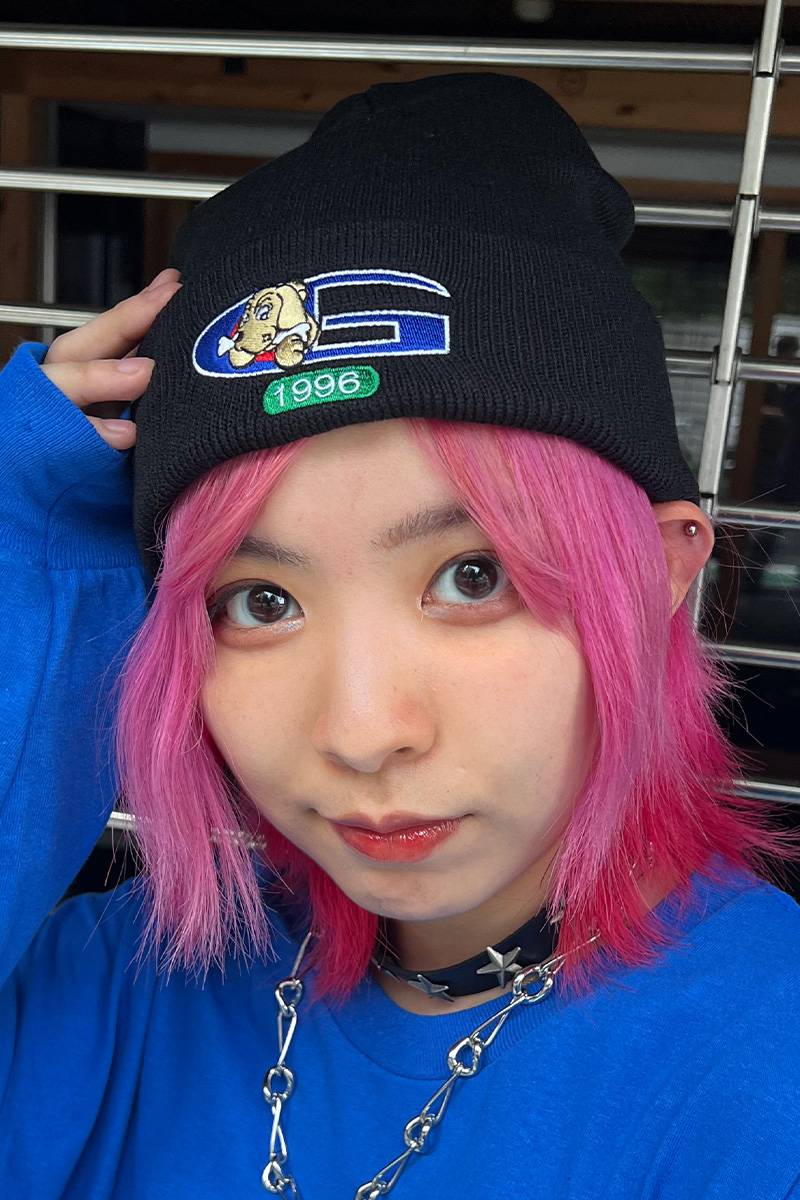 GALFY (ガルフィー) 直球系ビーニー BLACK / ロックファッション