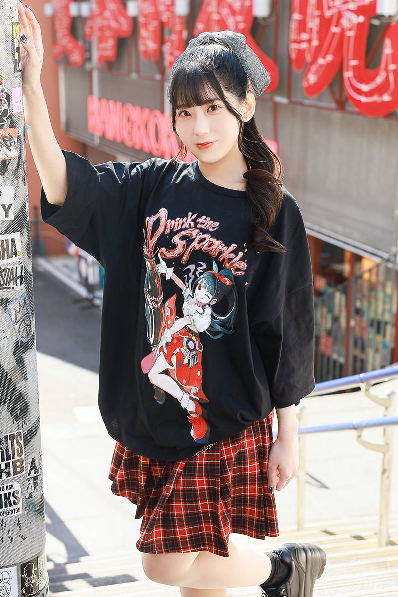 【予約商品】飯田ヒカル×GEKIROCK CLOTHING コラボ・Tシャツ - Black