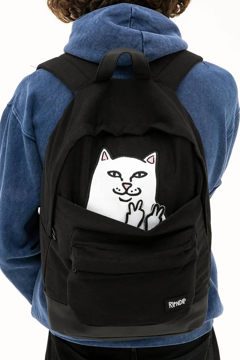 RIPNDIP (リップンディップ) Lord Nermal Backpack - Black