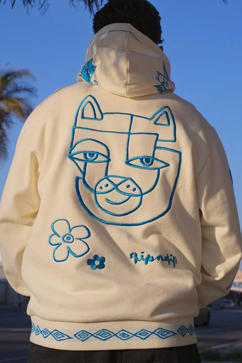 RIPNDIP (リップンディップ) Blonded Hoodie - Off White