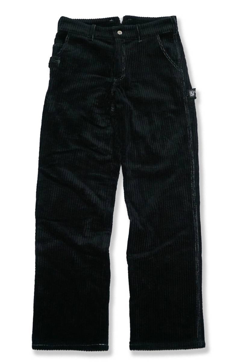 SLEEPING TABLET(スリーピング・タブレット) WALL [ STITCHED CORD PAINTER PANTS ] BLACK