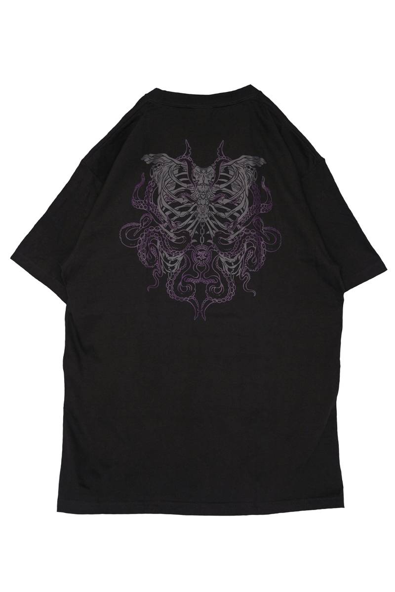 東京13零式(トウキョウイチサンゼロシキ) Tーshirt 寿姫骸 Violet / ロックファッション / バンドTシャツ のGEKIROCK CLOTHING 東京13零式(トウキョウイチサンゼロシキ) Tーshirt 寿姫骸 Violet / ロックファッション / バンドTシャツ のGEKIROCK CLOTHING